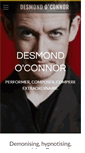 Mobile Screenshot of desmondoconnor.com